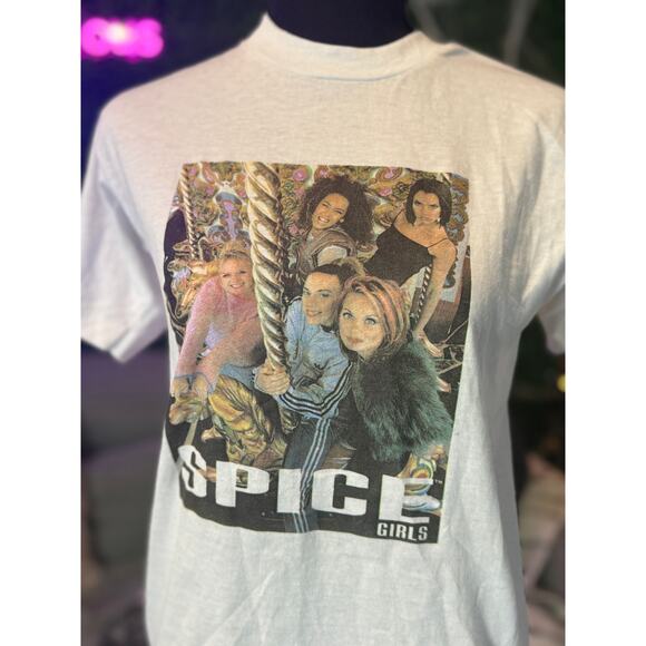 Vintage 90s Spice Girl Tee Shirt - Picture 3 of 11